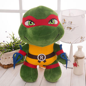 Peluche de 25 cm con Diseño de <span class=keywords><strong>Tortugas</strong></span> <span class=keywords><strong>Ninja</strong></span> de Anime Japonés, Juguetes de Peluche con Logotipo Personalizado, Regalos para Fiestas Infantiles, Decoración, Muñeco de Peluche Suave - Product Image 3