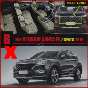 Alfombrillas para Coche Hyundai <span class=keywords><strong>Santa</strong></span> <span class=keywords><strong>Fe</strong></span> Siete Plazas <span class=keywords><strong>2013</strong></span> 2014 2015 2016 2017 2018 2019, Cubiertas de Alfombra para Pies, Accesorios Interiores - Product Image 4