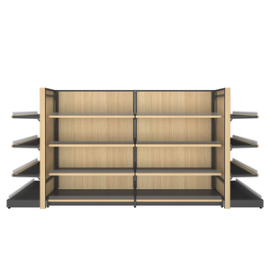2026 Trending Double-Sided Metal Gondola Shelving <strong>Units</strong> Heavy Duty Supermarket <strong>Shelves</strong> Modular Retail Store <strong>Display</strong> Rack Factory - Product Image 1