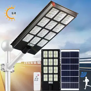 Hot Selling Lighting Waterproof Ip65 Solar Panel Park Outdoor 500w 800w 1000w Integrated All In One Solar Led Street Light