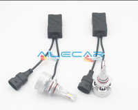 Bombilla LED para Faros Delanteros F7 con Chip Personalizado, 6500LM, 6000K, Alto Brillo, H1, H3, H4, H7, H8, H9, H10, H11, Actualización Universal de Iluminación para Automóviles