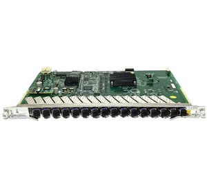 GPON board GTGH 16 ports card with full C++ 16 sfp modules for C300 C320 GPON OLT