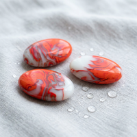 Vente en gros d'agates sang de poulet, cristaux de palmier, artisanat en cristal, cristaux et pierres rouges de guérison pour la décoration Feng Shui