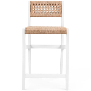 Eva Counter <b>Stool</b> Woven/Wicker/Rattan/Cane -Durable High Bar <b>Stool</b> for Home Bar & <b>Dining</b> Room - Product Image 6