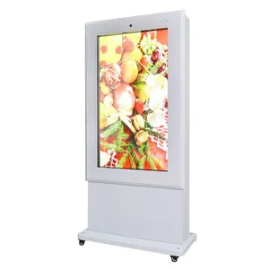 Waterdichte Ip65 Android Outdoor Digital Signage Reclame Totem Informatie Kiosk Prijs Voor Verkoop