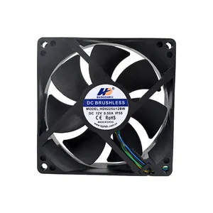 Best quality high Speed 9cm 12v dc fan four-wire PWM speed control dc cooling fan dc brushless fans cooling for industrial use