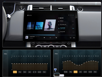 Autoradio 13,3 pouces pour Range Rover Sport L494 Vogue Lecteur multimédia automobile Carplay et Android Auto Systèmes de voiture intelligents