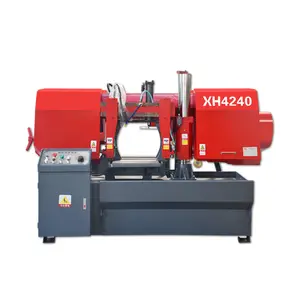 2023 China Factory Supply Heißer Verkauf CNC Automatik GB4240 Horizontale Bands äge Tischs äge maschine Metallband säge maschine