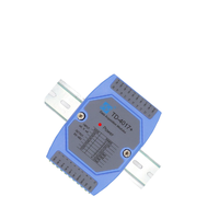 Module d'acquisition analogique industriel TAIHUA TD-4017+ Convertisseur 4-20mA RS485 Entrée de tension 0-10V E/S à distance multicanal isolé