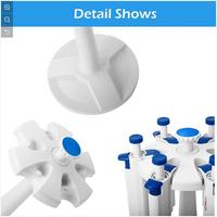 Support de micropipette réglable Ycrongtai Lab, support pour pipette, ensemble de pipettes