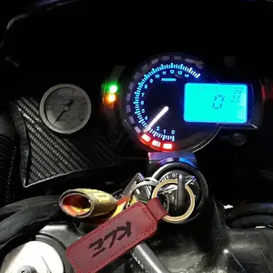 Porte-clés en cuir de vache pour moto <span class=keywords><strong>Kawasaki</strong></span> <span class=keywords><strong>KLE</strong></span> 250 650 <span class=keywords><strong>500</strong></span> - Product Image 3