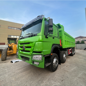 Camion benne d'occasion HOWO 12 roues 8x4, camion benne lourd Sinotruk pour l'exploitation minière et la construction - Product Image 3