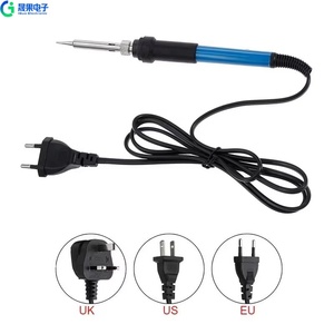 Station de soudage à température réglable 220V ou 110V 60W, <span class=keywords><strong>fer</strong></span> à <span class=keywords><strong>souder</strong></span> électrique avec embouts pour la réparation - Product Image 2