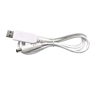 Cabo de alimentação usb, cabo de carregamento usb de 5v para 12v, adaptador dc, impulsionador de aceleração, cabo do roteador wifi