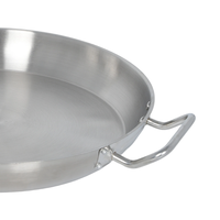 Wajan Penggorengan Lobster Ayam Goreng, Piring Sajian Bertumpuk, Wajan Stainless Steel Industri untuk Penggunaan Restoran
