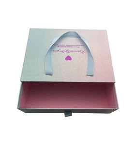 Yeni Trend moda tasarımı özel baskı lüks sert sürgülü itme karton tişört ambalaj büyük hediye kağıt çekmece kutusu - Product Image 4