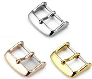 หัวเข็มขัดหมุดโลหะสแตนเลสสำหรับแอปเปิ้ลวอทช์สายรัดข้อมืออลูมิเนียมสายเชื่อม22 20 18 16 14 12มม. - Product Image 1