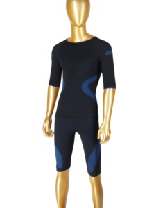 Combinaison d'entraînement EMS Miha Bodytec bleue et noire, nouvelle conception, fournie directement par l'usine, pour stimulation électrique corporelle - Product Image 6