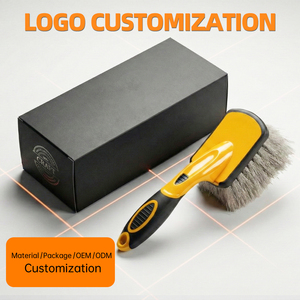 <span class=keywords><strong>Brosse</strong></span> de nettoyage professionnelle <span class=keywords><strong>pour</strong></span> jantes de voiture à poils rigides et résistants - Product Image 5