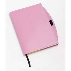 Quaderno rosa 170x215 mm con chiusura elastica per scrivere e pianificare - Product Image 1