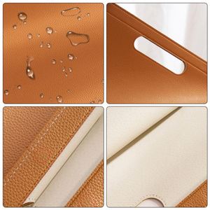 Bolso de Mano Grande de Cuero PU 2025, Bolsos de Mano Premium para Hombre y Mujer con Cierre Magnético - Product Image 5