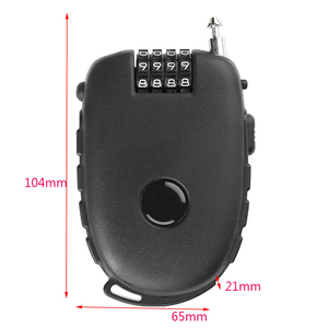 YH9933 Cadenas à combinaison numérique réglable pour trottinette et poussette - Product Image 2