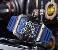 Reloj de Negocios para Hombre LX, Diseño Hueco, Cuarzo, Cuadrado, Aleación, Esfera Grande de 42mm, Casual, Exportación Directa de Fábrica, Superventas
