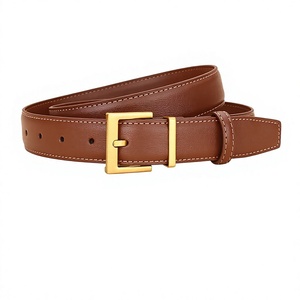 Ceintures tendance en alliage et cuir noir kaki pour femmes, à faible MOQ, pour tenues décontractées, sportives et robes d'été, <span class=keywords><strong>ceinture</strong></span> de créateur pour femmes - Product Image 3