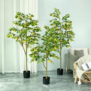 <span class=keywords><strong>Limonero</strong></span> Plástico artificial <span class=keywords><strong>Cuatro</strong></span> <span class=keywords><strong>estaciones</strong></span> Planta en maceta Ecológica 120cm Interior Exterior Balcón Jardín - Product Image 2