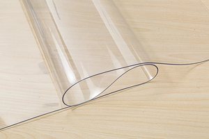 Super Clear Flexible PVC Film Roll Transparent Soft Plastic Sheet for Table Cover Curtain Tent Window and Packaging - Product Image 5