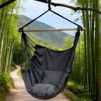 Fauteuil à bascule transfrontalier trois-en-un avec hamac – Matériau PC, capacité 200 kg – Mobilier de détente indispensable pour les dortoirs universitaires