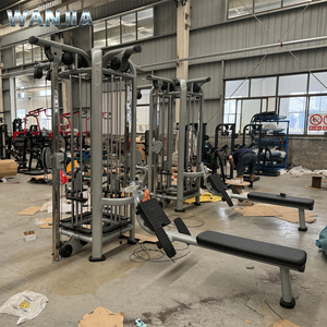 Yeni tasarım ticari spor salonu Jungle 8 istasyonu satılık çok Fitness ekipmanları fonksiyonel eğitim makinesi - Product Image 6
