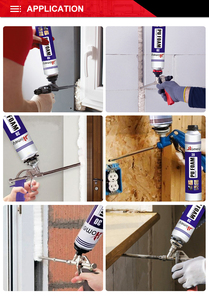 Espuma de <span class=keywords><strong>Poliuretano</strong></span> en Aerosol de Alta <span class=keywords><strong>Densidad</strong></span>, Espuma de PU de Celda Cerrada para Trabajos de Madera y Construcción, Grado B3 Retardante de Fuego - Product Image 4