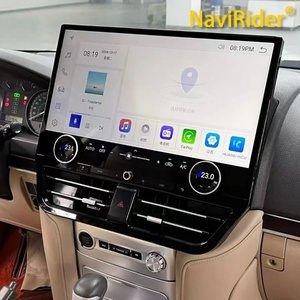 หน้าจอสมาร์ท QLED ขนาด 19.8 นิ้ว พร้อมระบบนำทาง GPS สำหรับรถยนต์แลนด์ครุยเซอร์ 200 LC200 ปี 2003-2010 เครื่องเล่นวิทยุติดรถยนต์ระบบ Android พร้อมระบบเล่นวิดีโอ รองรับ CarPlay รับประกัน 1 ปี - Product Image 1