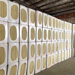 Fireproof Rockwool <strong>Insulation</strong> Board With Aluminum Foil 30mm &amp; 150mm Thickness Rock Wool Panel - Product Image 6