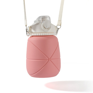 Botella de Agua Plegable de Silicona de 1200 ml, Apta para Alimentos, Portátil, para Deportes al Aire Libre - Product Image 2