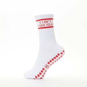 Chaussettes de Pilates et de Yoga Personnalisées avec Logo, Antidérapantes, Tricotées, Évacuation de l'Humidité, Faible MOQ pour Studio, Vente en Gros, OEM - Product Image 4