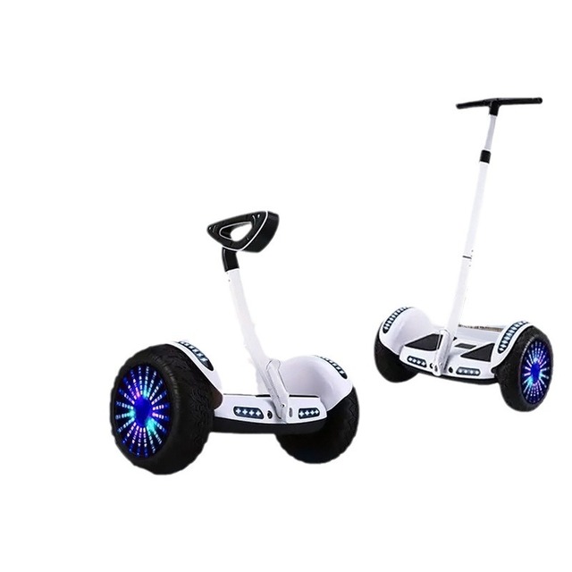 Electric Leg-Controlled Self-Balancing Scooter APP Motion-Sensing Electric Braking LED Lighting for Children ABS Frame 100kg Max