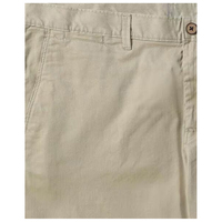 Pantalon chino élégant haut de gamme pour femme, coupe droite, 100 % coton velours côtelé, devant plat, infroissable, idéal pour l'été