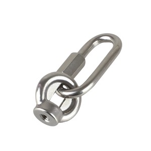 Conector de acero inoxidable M8 304 con ojo oscilante para elevación exterior y reparación de toldos fijos - Product Image 1