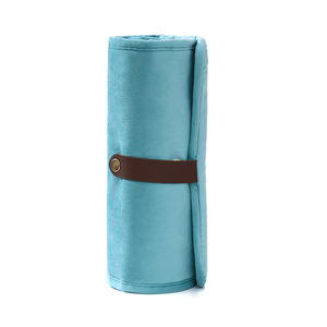 Borsa Porta Gioielli per Collane e Bracciali di Alta Gamma, Borsa per Gioielli di Grande Capacità per Bracciali, Anelli e Portagioie Arrotolabili - Product Image 1