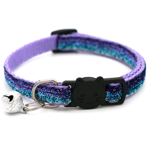Collar de cabeza de gato, hebilla de seguridad de lujo, Color dorado, terciopelo, nuevo - Product Image 4