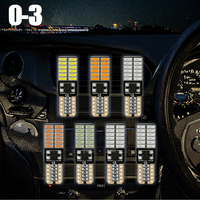 TCYATO T10 LED Luz de Coche W5W 194 194 168 C5W Bombillas Sin Errores Canbus 12V 24SMD 4014 Luces Interiores para Automóviles