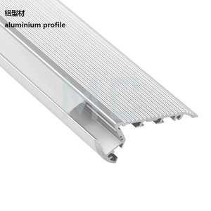 Dải Đèn Led Nhôm Đùn Cầu Thang Màu Đen Dải Đèn Nhôm Định Hình Cho Rạp Chiếu Phim Đèn Bậc Thang - Product Image 3