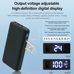 เครื่องชาร์จแบตเตอรี่แบบพกพาความจุ10000มิลลิแอมป์ต่อชั่วโมง50วัตต์ไฟฟ้ากระแสตรงพาวเวอร์แบงค์ - Product Image 6