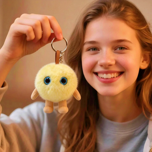 Lecteur de musique sans fil intelligent en peluche canard jaune portable, haut-parleur Bluetooth léger et intelligent pour chambre d'enfant, cadeau - Product Image 6