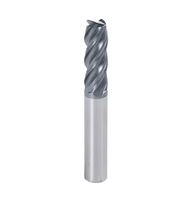 Fraise à bout plat en carbure cémenté VUILI, outils de fraisage pour l'acier, l'acier inoxydable, l'aluminium et le travail des métaux