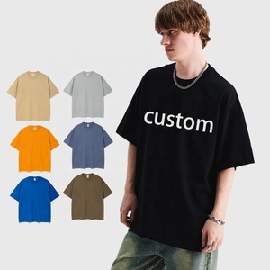 Bán Buôn Giá Rẻ Giá 100% Bông Trống T Áo Sơ Mi Cho Nam Giới Tùy Chỉnh In Đồ Họa T Áo Sơ Mi Drop <span class=keywords><strong>Shoulder</strong></span> Mens Quá Khổ Áo Thun - Product Image 1