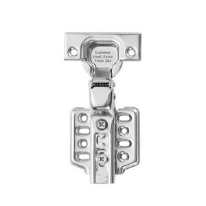 Петля гидравлическая с доводчиком из нержавеющей стали 304 для кухонных шкафов, гардеробов, обувных шкафов, толщина 3,0 мм, бесшумная, с демпфированием - Product Image 1