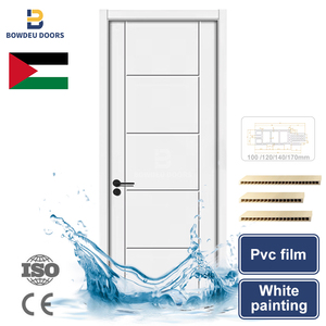 BOWDEU prix usine WPC porte 100% étanche bois PVC Composite 600/700/800/900/1000mm pour la <span class=keywords><strong>Palestine</strong></span> - Product Image 4